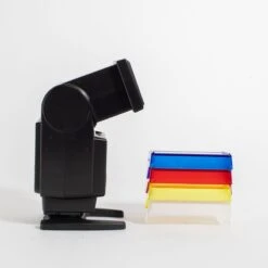 Canon® Canon Speedlite 199A Flash With Colored Shades -Camera Gear Hub CAN 199A 0003