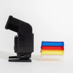 Canon® Canon Speedlite 199A Flash With Colored Shades -Camera Gear Hub CAN 199A 0007