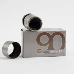 Carl Zeiss 90mm Sonnar F/2.8 T* Lens For Contax G Cameras In Box -Camera Gear Hub Contax Gmount lens 90mm 7623080 0011