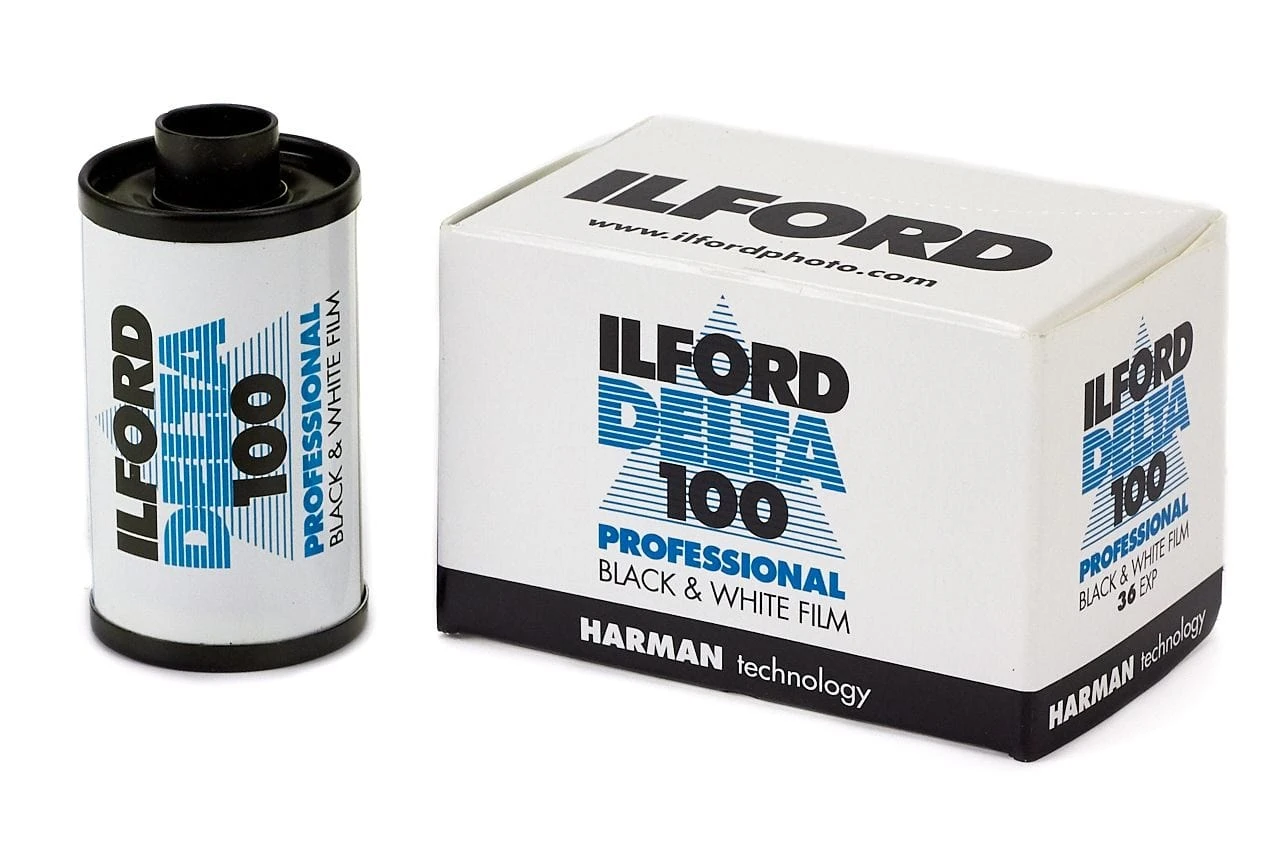 Ilford Delta 100, 35mm, 36 Exposures, Black And White Film (Pack Of 10 Rolls) 3 Ilford Delta 100, 35mm, 36 Exposures, Black And White Film (Pack Of 10 Rolls)