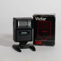 Vivitar 16M Electronic Flash With Box