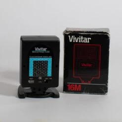 Vivitar 16M Electronic Flash With Box -Camera Gear Hub Flash Vivitar16M Box 0003