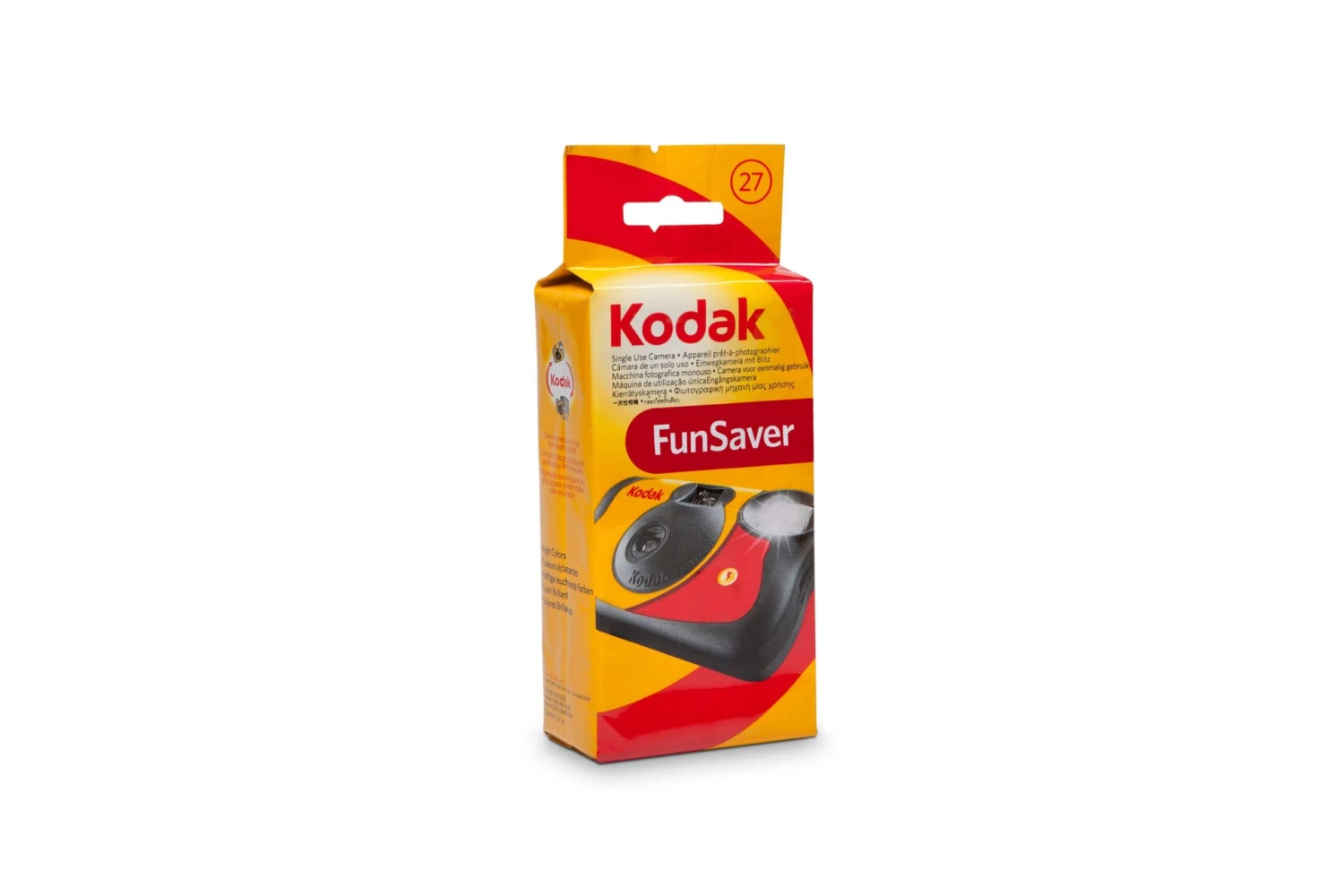 Kodak Funsaver 35mm One-Time-Use Disposable Camera (ISO-800, 27 Exp.) 4 Kodak Funsaver 35mm One-Time-Use Disposable Camera (ISO-800, 27 Exp.) - Image 2