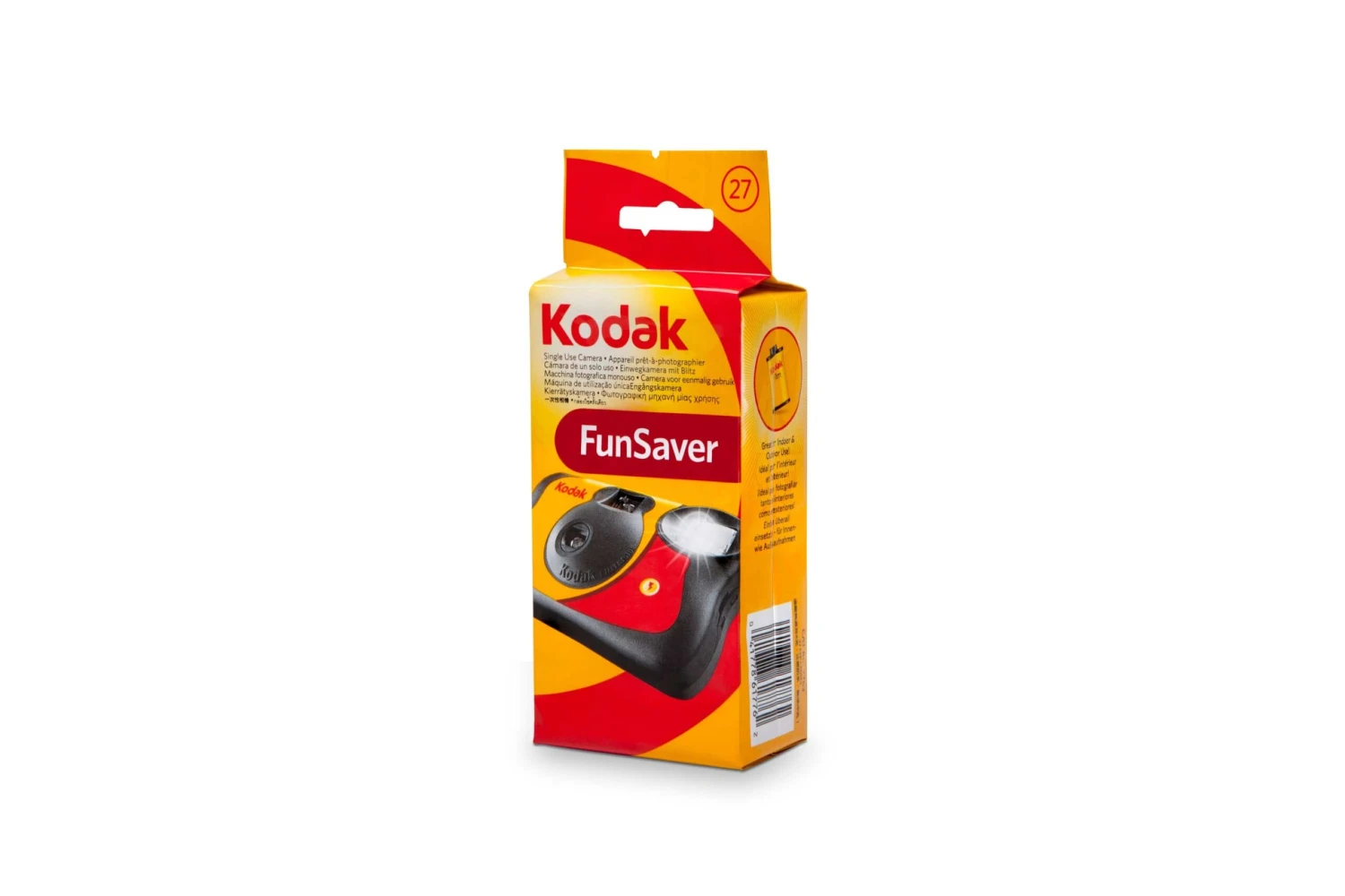 Kodak Funsaver 35mm One-Time-Use Disposable Camera (ISO-800, 27 Exp.) 3 Kodak Funsaver 35mm One-Time-Use Disposable Camera (ISO-800, 27 Exp.)