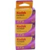 Kodak Gold 200, 35mm, 36 Exposures, Color Film (Three Roll Pack) -Camera Gear Hub Gold3pack 36exp