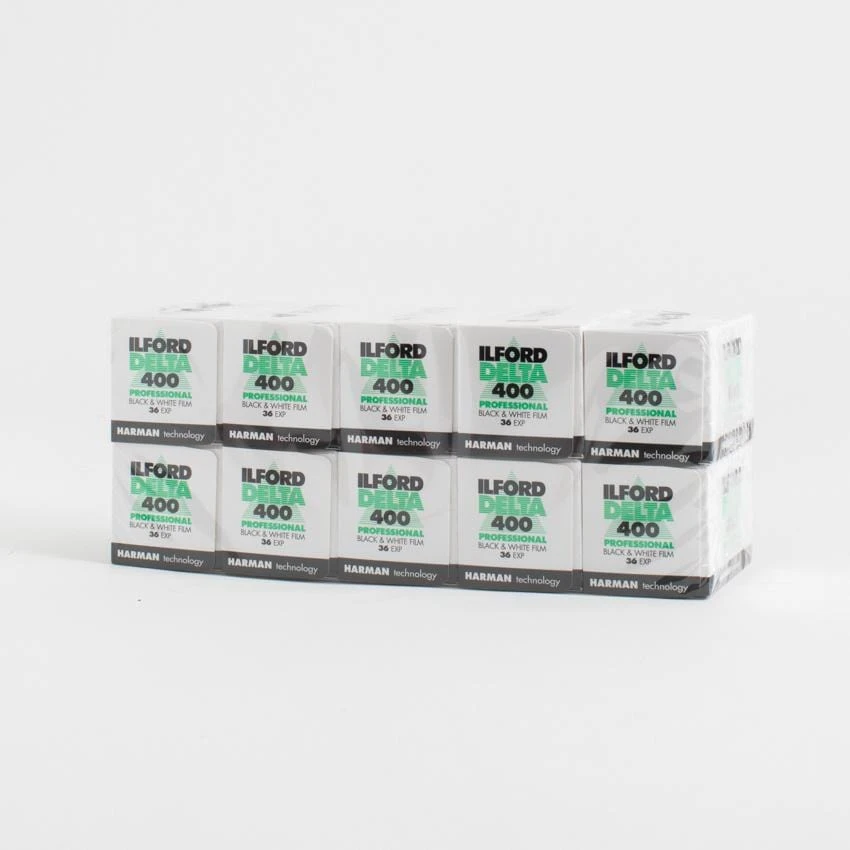 Ilford Delta 400, 35mm, 36 Exposures, Black And White Film (Pack Of 10 Rolls) 3 Ilford Delta 400, 35mm, 36 Exposures, Black And White Film (Pack Of 10 Rolls)