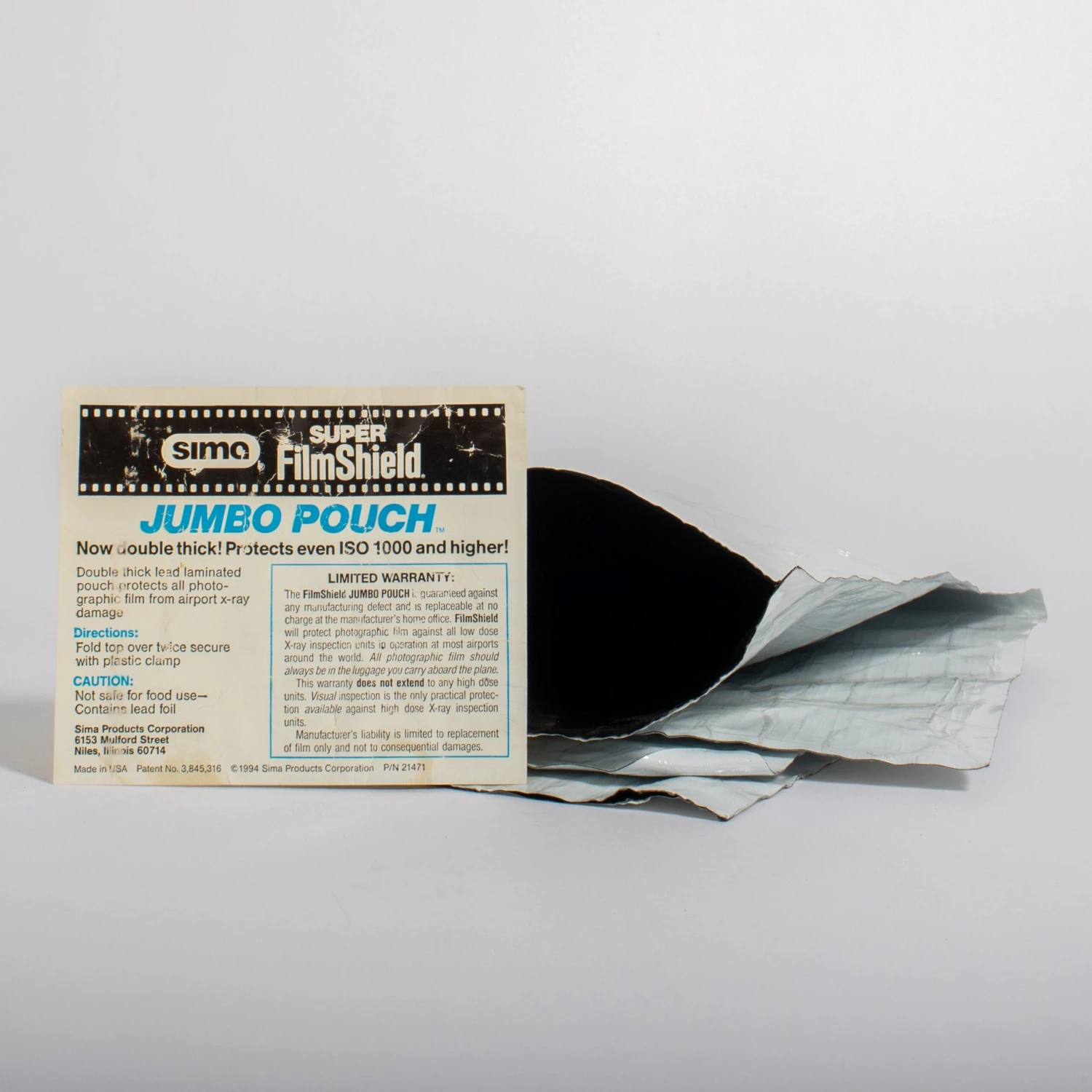 Sima Jumbo Pouch Super Film Shield (Used) 3 Sima Jumbo Pouch Super Film Shield (Used)
