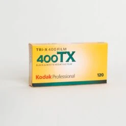Kodak Tri-X 400, 120 Medium Format, Black And White Film (Pro-Pack Of 5 Rolls)