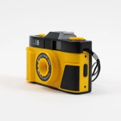 LE6 Fixed Focus Point And Shoot Camera -Camera Gear Hub LE6 Yellow 0003