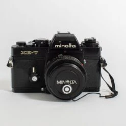 Minolta XE-7 With Minolta MD 50mm F/1.7