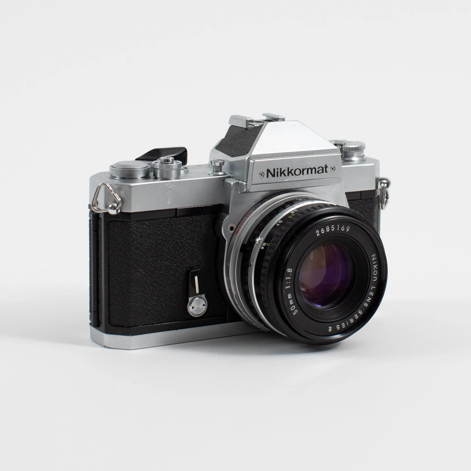 Nikon FT3 Nikkormat With 50mm Series E F/1.8 Lens 3 Nikon FT3 Nikkormat With 50mm Series E F/1.8 Lens