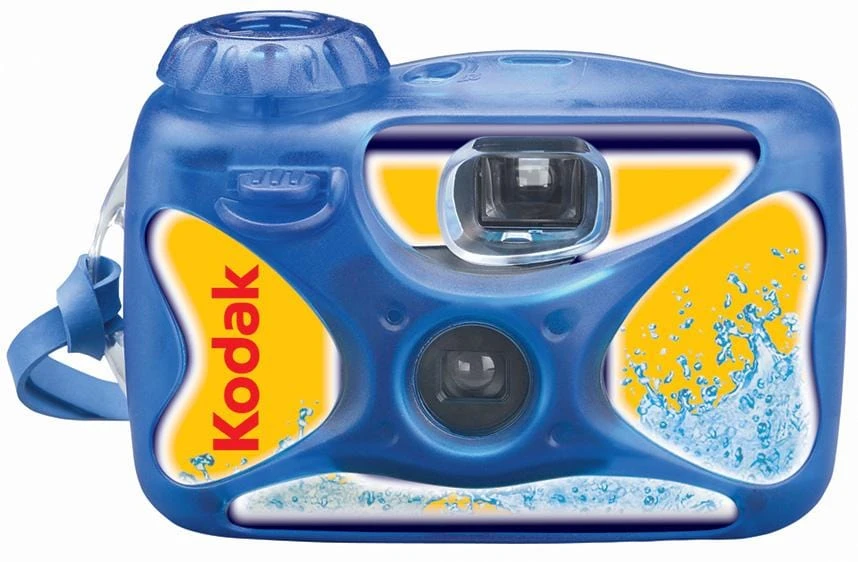 Kodak Sport Waterproof One-Time-Use Disposable Camera (27 Exp.) 3 Kodak Sport Waterproof One-Time-Use Disposable Camera (27 Exp.)