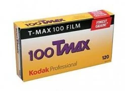 Kodak 100 Tmax TMX - 120 Medium Format Black And White Film - 5 Rolls
