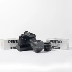 Pentax LX Kit W/ 50mm 1.4 Lens And 28mm 3.5 Shift Lens, Power Winder, Data Back