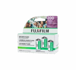 Fujifilm 200, 35mm, 36 Exp. Color Film (Three Roll Pack)