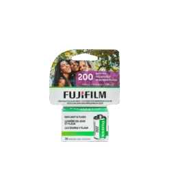 Fujifilm 200, 35mm, 36 Exp, Color Film (Single Roll Purchase)